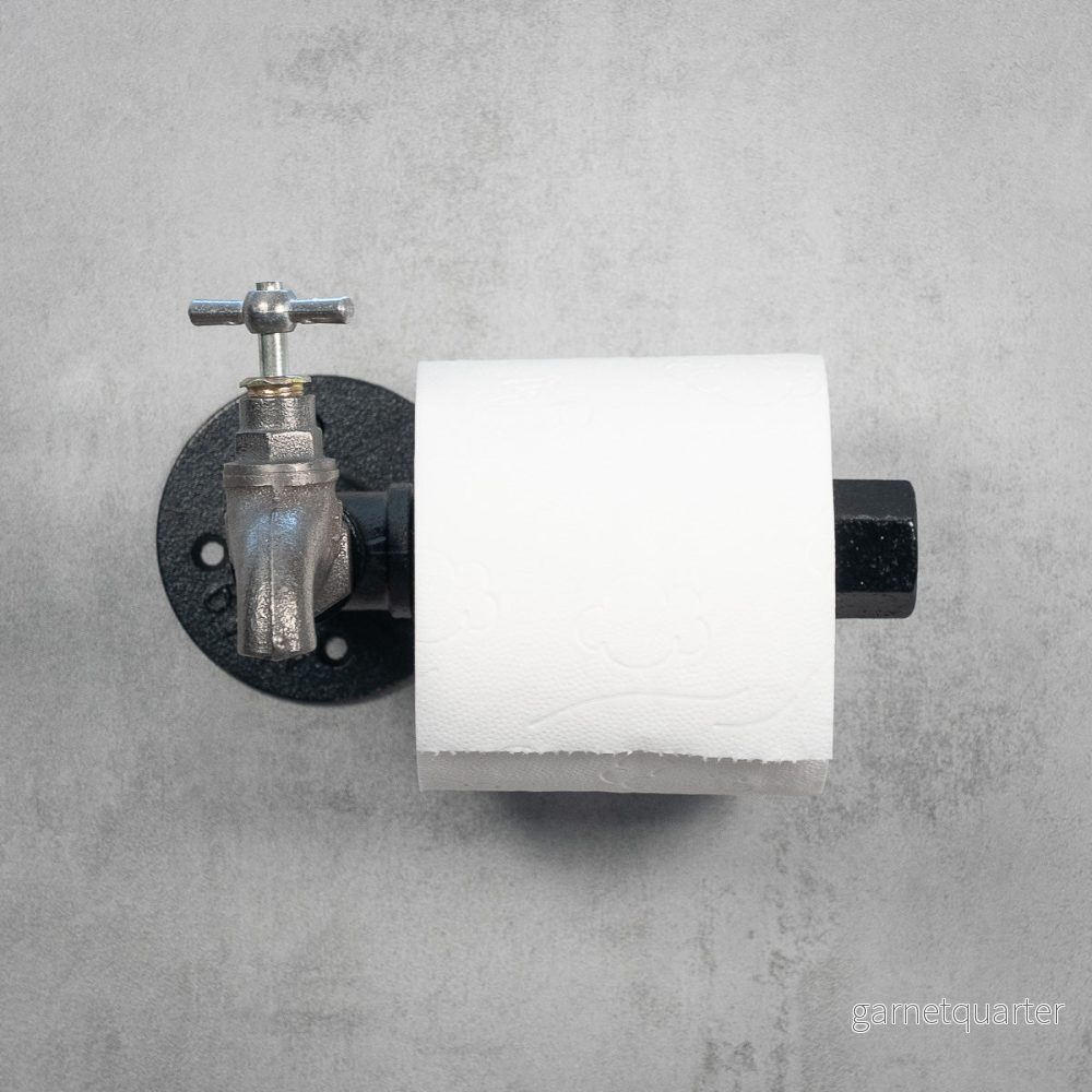 Pappershållare toapapper IronRoll - DIY