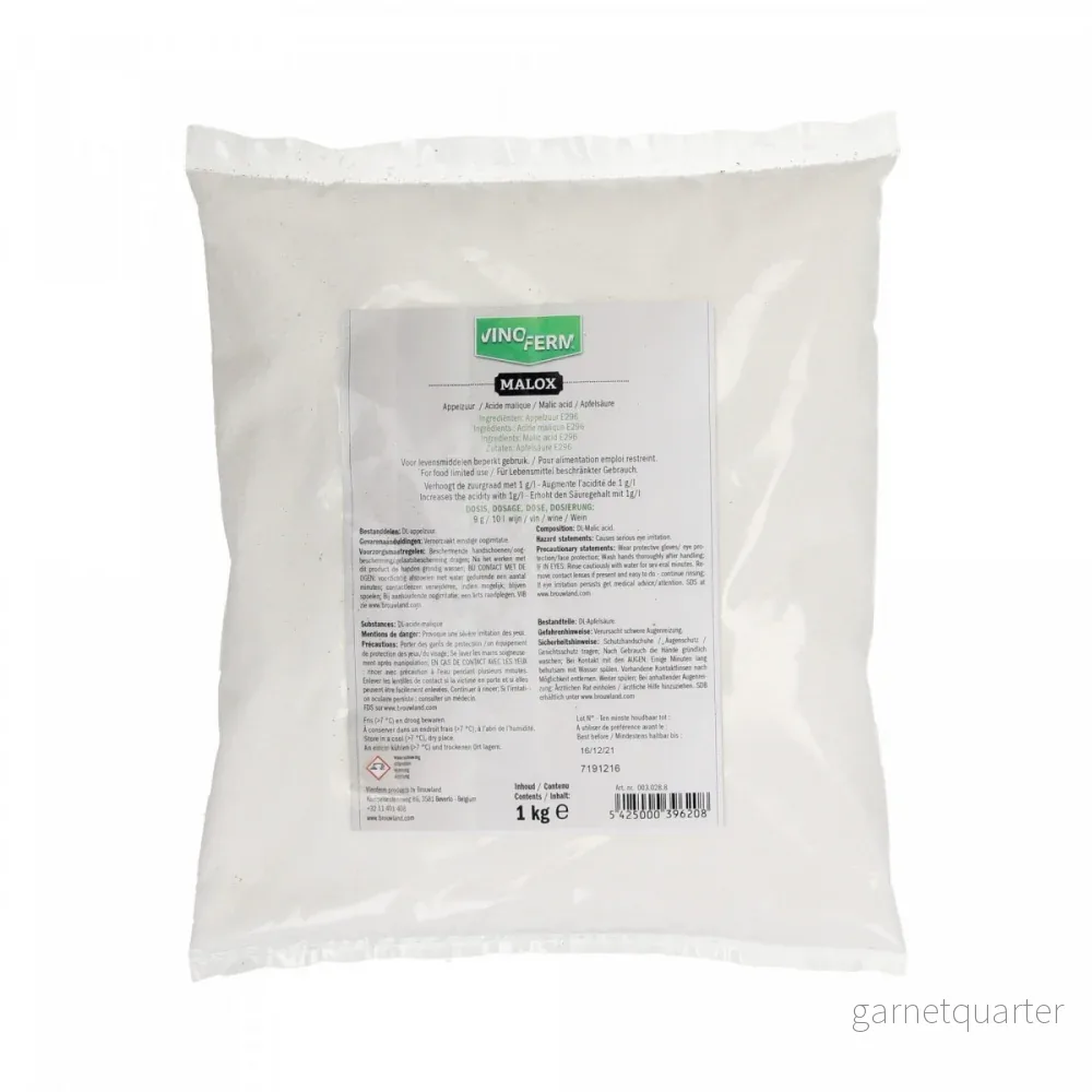 Vinoferm Malox – Malic Acid 1kg (Äppelsyra)