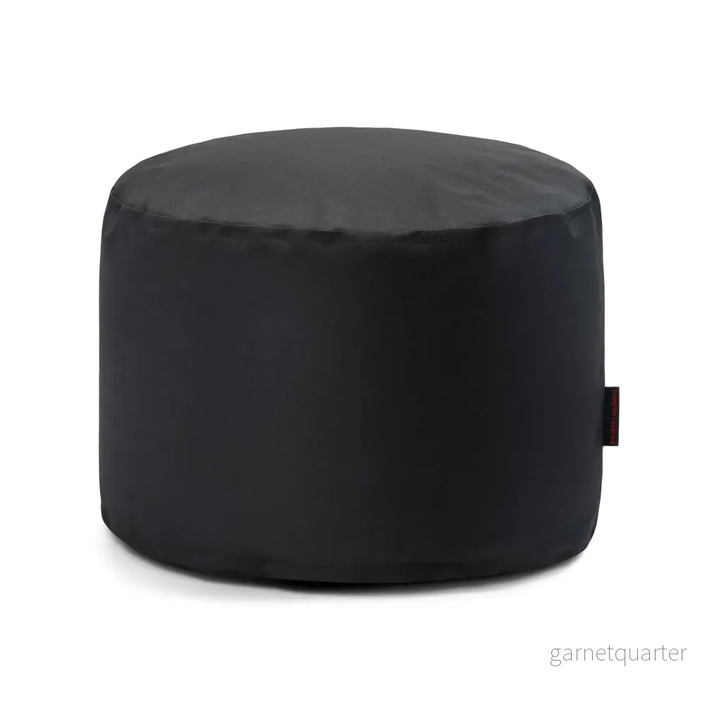 Sittpuff Fotpall Mini OX Black