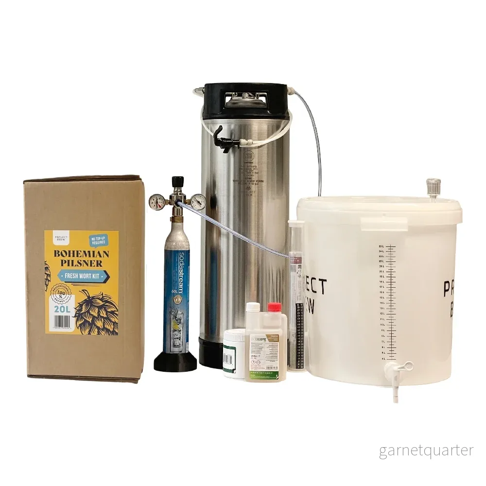 Simply Brew – Komplett startpaket med Bohemian Pilsner 20L Fresh Wort Kit Simply Brew – Komplett startpaket med Bohemian Pilsner 20L Fresh Wort Kit
