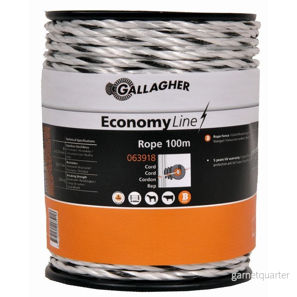 Gallagher Stängseltråd EconomyLine Rope Gallagher Stängseltråd EconomyLine Rope