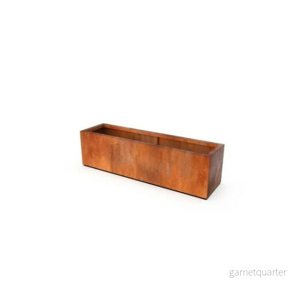 Geroba Blomlåda Artesa Corten 150x30x80cm Geroba Blomlåda Artesa Corten 150x30x80cm