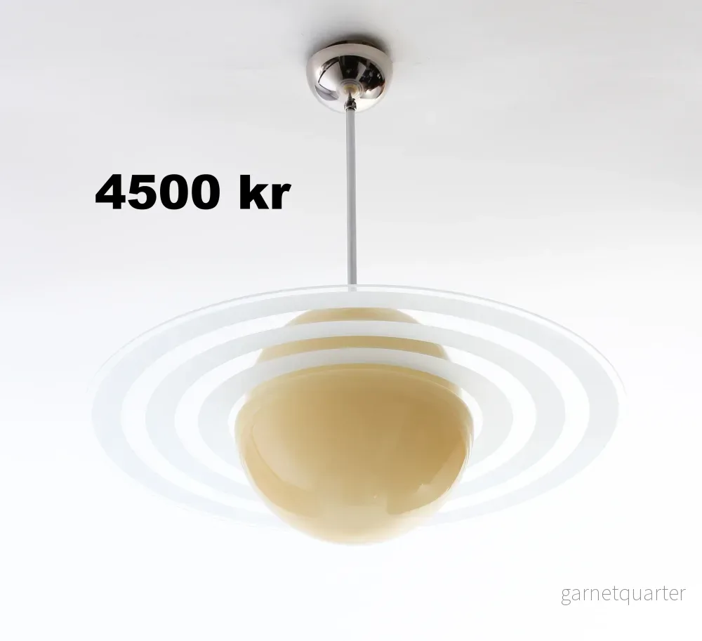 Taklampa Saturnus Art Deco Funkis Nr A32