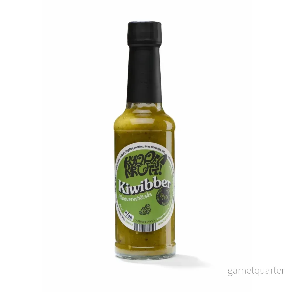 Kiwibber – Fräsch Salsa Verde med Kiwi | Kyrres Krutt Kiwibber – Fräsch Salsa Verde med Kiwi | Kyrres Krutt