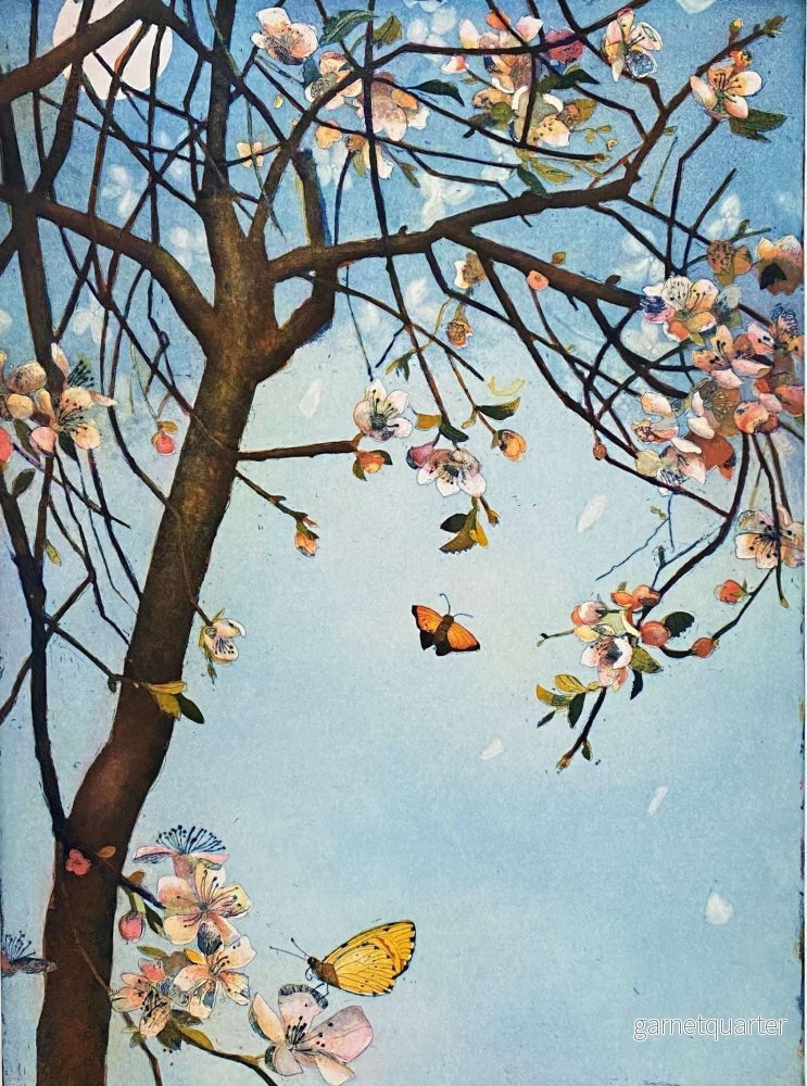 Jutta Votteler – Blüten in Mondlicht Jutta Votteler – Blüten in Mondlicht