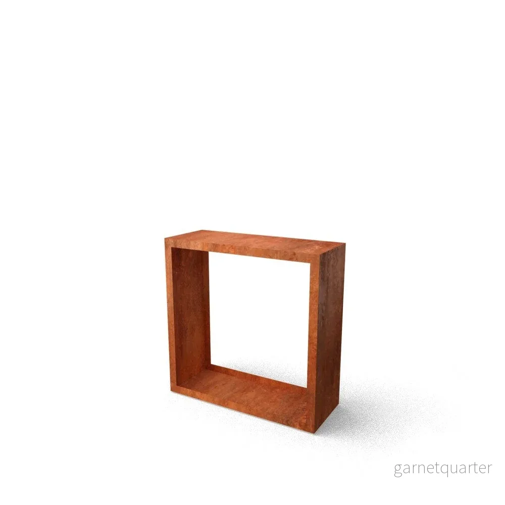 Geroba Vedförvaring Egura Corten 100x38x100cm