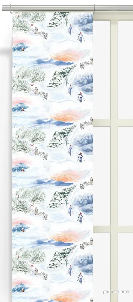 Arvidssons Textil Gnistrande Panelgardin 2-pack Arvidssons Textil Gnistrande Panelgardin 2-pack