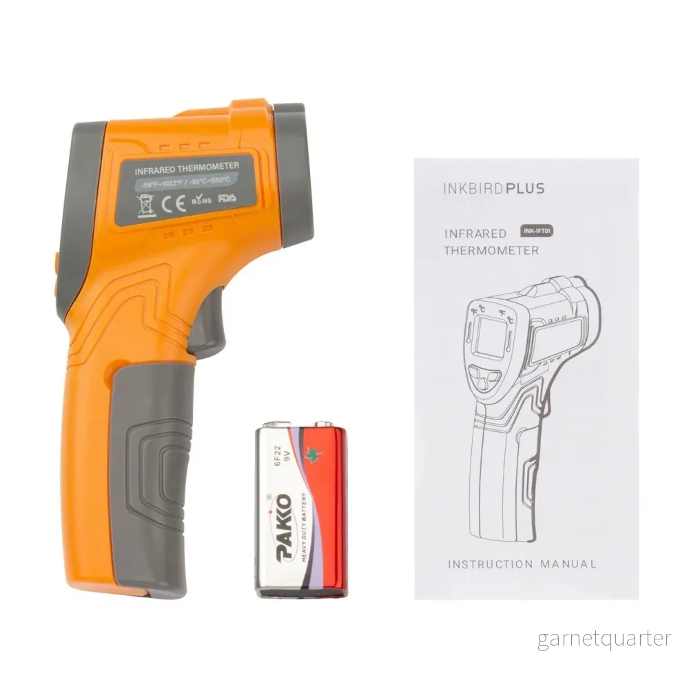 Inkbird INK-IFT01 Infraröd Termometer med Laser (Upp till 550°C) - Bild 2