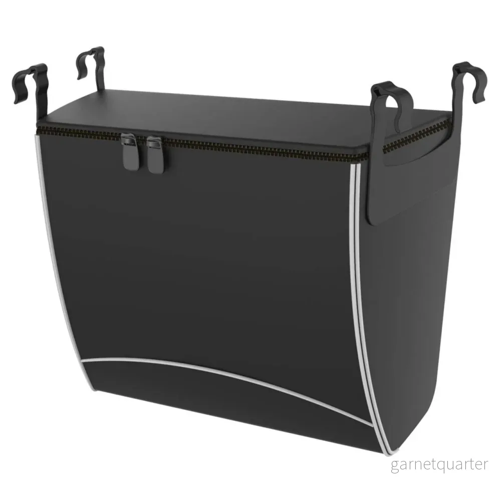 Svart shoppingväska, vattentät, med dragkedja. Passar HD/Wide rollator storlek MEDIUM Svart shoppingväska, vattentät, med dragkedja. Passar HD/Wide rollator storlek MEDIUM
