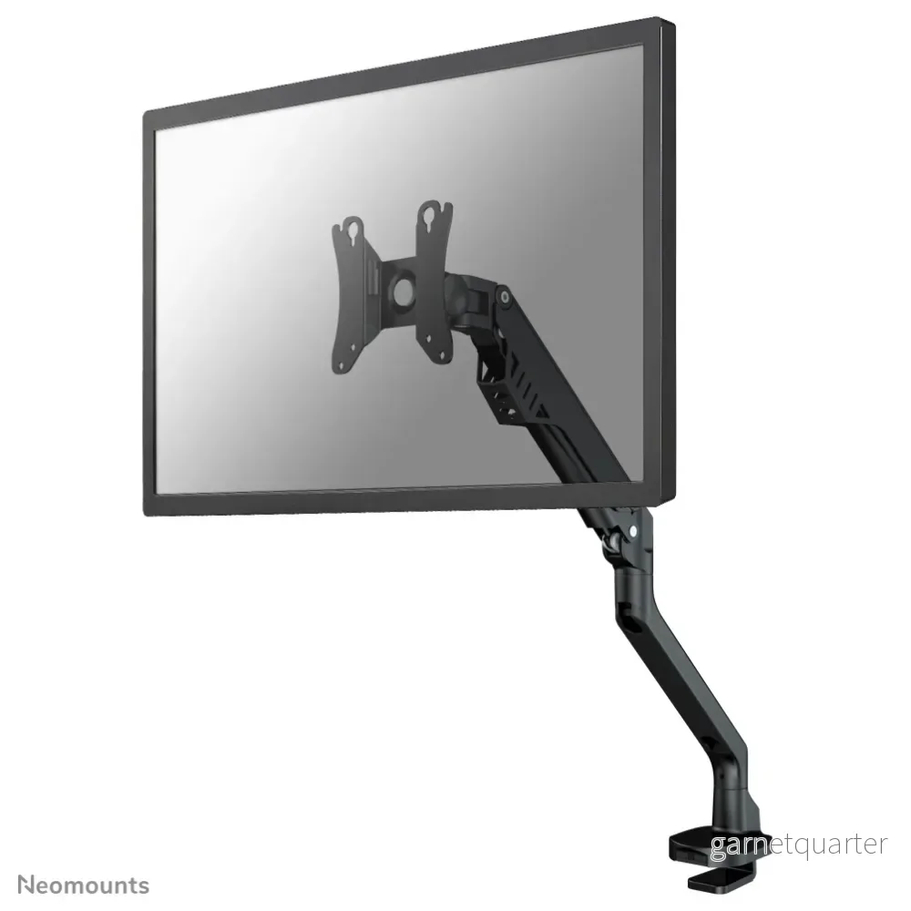 Neomounts FPMA-D750black är ett skrivbordsfäste med gasfjäder för platta skärmar upp till 32 tum (81 cm). Neomounts FPMA-D750black är ett skrivbordsfäste med gasfjäder för platta skärmar upp till 32 tum (81 cm).