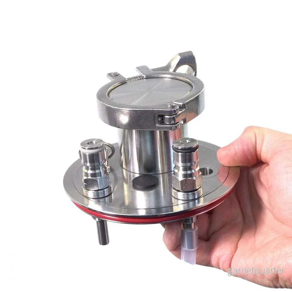 Universal Apollo Stainless Steel Pressure Lid – 2″ Tri-Clamp – Keg King Universal Apollo Stainless Steel Pressure Lid – 2″ Tri-Clamp – Keg King