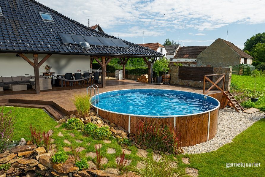 Pool Mountfield Azuro Vario Trä 3,6×1,2 m