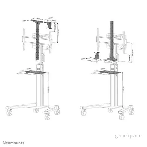 Neomounts Select videobar- och multimediakit AFLS-825BL1 - Bild 3