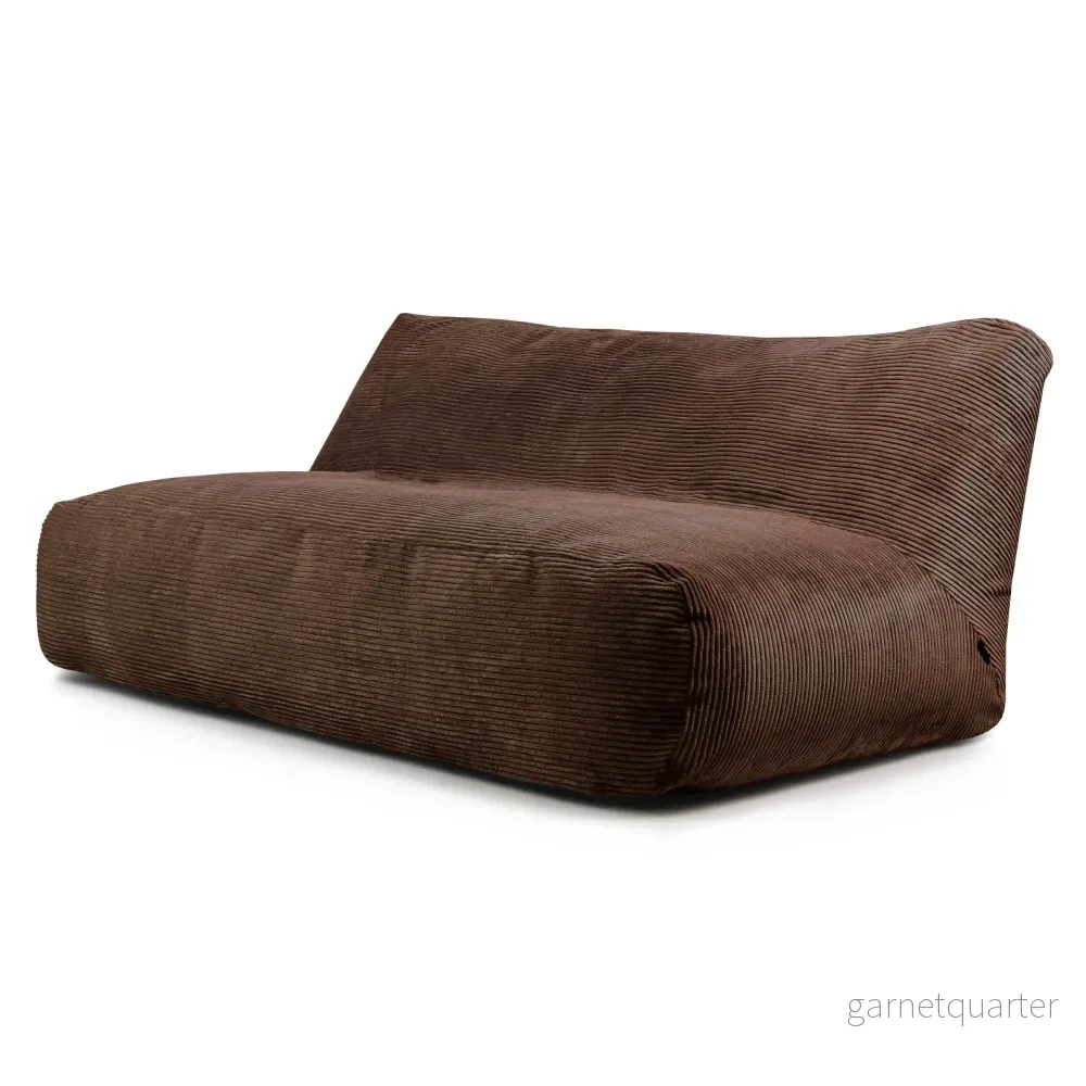 Sittsäck Soffa Tube 190 Waves Chocolate Sittsäck Soffa Tube 190 Waves Chocolate