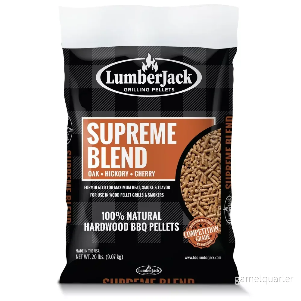 LumberJack Supreme Blend OHC BBQ Grilling Pellets 9kg LumberJack Supreme Blend OHC BBQ Grilling Pellets 9kg