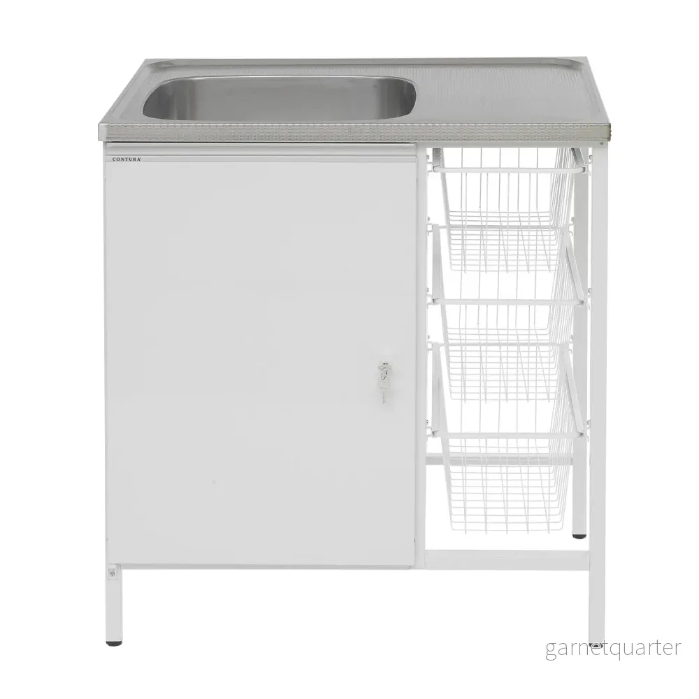 Contura Steel Tvättbänk CAB 8 Vit