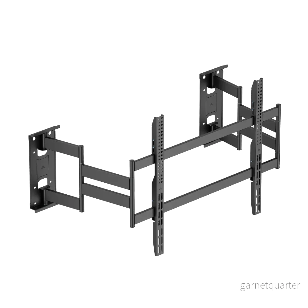 Wolff Mount Heavy Duty TV-väggfäste upp till 100 tum | Ultratunn & Hörnmontering