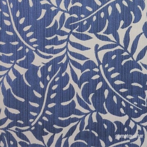 Dynväv Blå Monstera (blå blad), 1290:-/m Dynväv Blå Monstera (blå blad), 1290:-/m