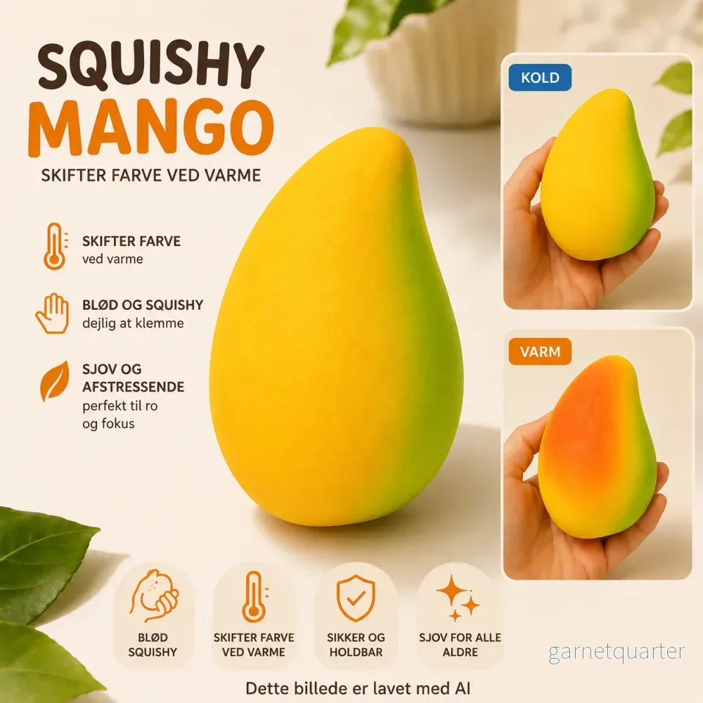 SQUISHY MANGO – FÄRGSKIFTANDE - Bild 2