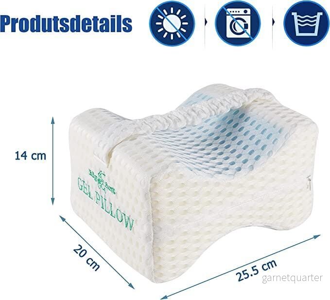 Knäskydd med kylande gel - Stödjande och maximalt välbefinnande för både ländrygg och bäcken. - Bild 2