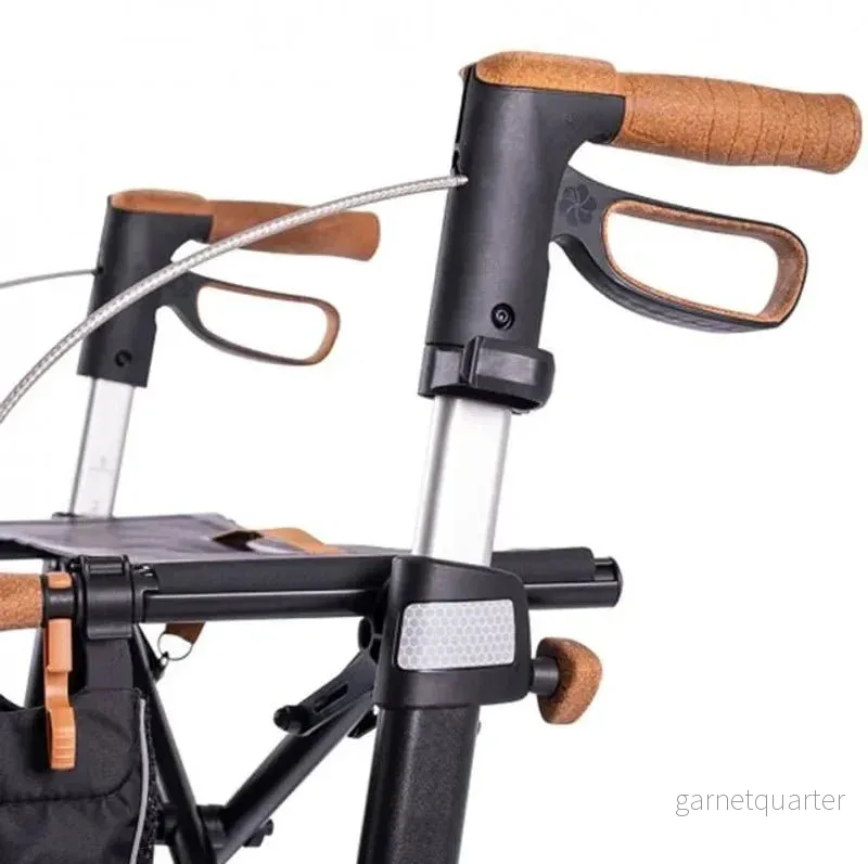 Saljol Aluminium-rollator - Lättviktsrollator av hög kvalitet med fantastiska detaljer (6,4 kg) - Bild 3