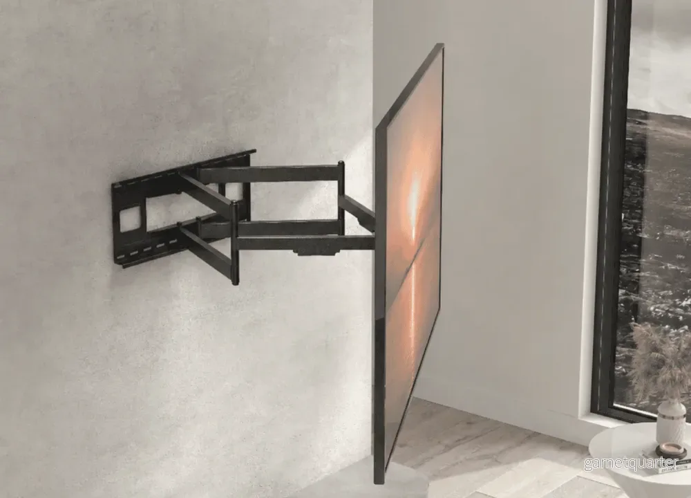 Wolff Mount kraftig TV-fäste upp till 90 tum | 1 meter från väggen! | Universellt | VESA 800×400 | Stabil med 2 armar Wolff Mount kraftig TV-fäste upp till 90 tum | 1 meter från väggen! | Universellt | VESA 800×400 | Stabil med 2 armar