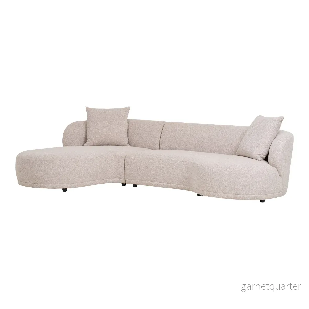 House Nordic Kingston loungesoffa – vänstervänd, natur - Bild 2