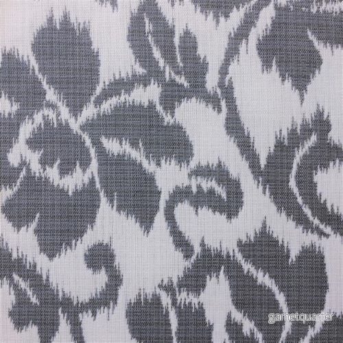 Grå Ikat (grå blomma) 5cm