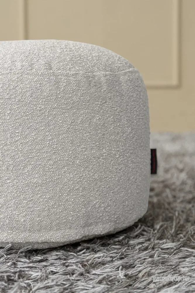 Sittpuff Fotpall Mini Madu White - Bild 2