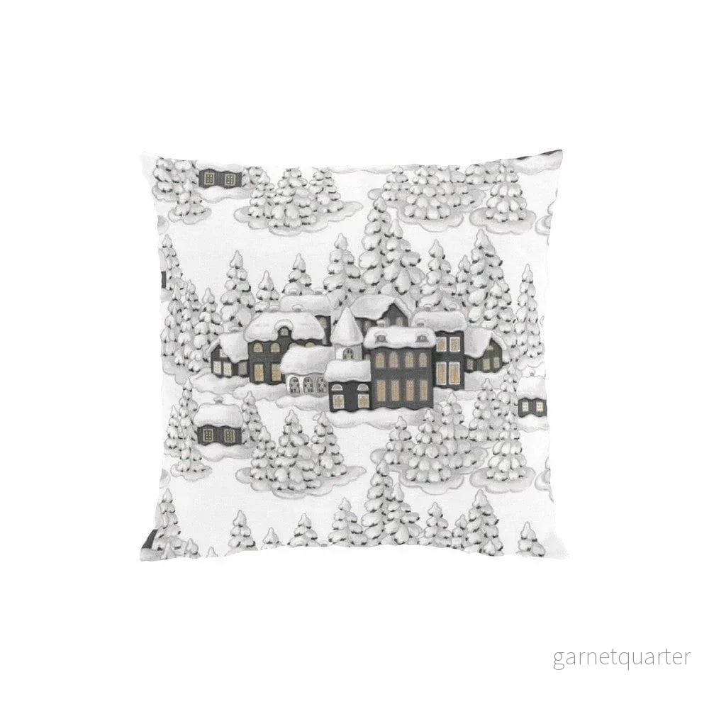 Arvidssons Textil Kuddfodral Vinterbyn - Bild 2