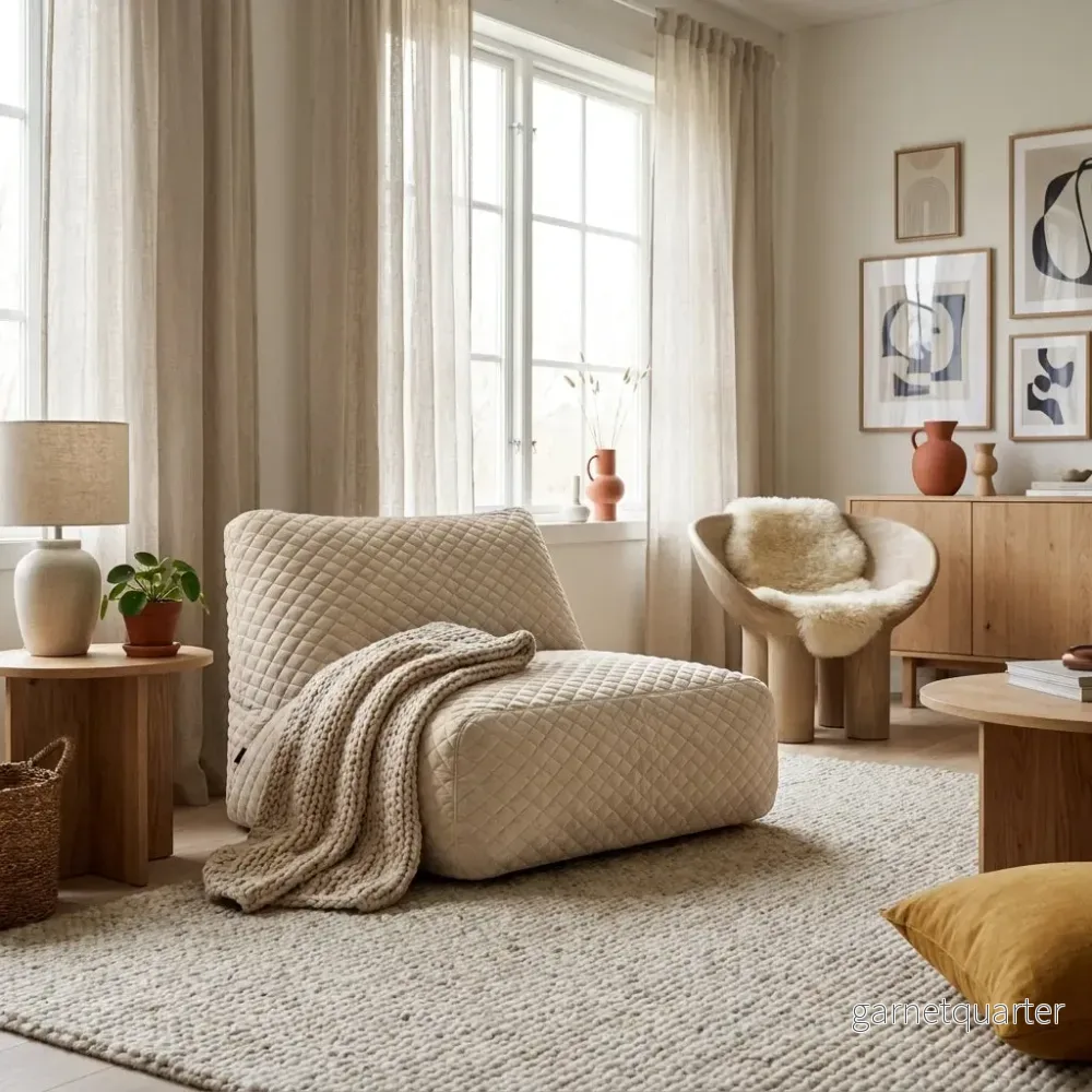 Sittsäck Soffa Tube Lure Luxe Pearl - Bild 2