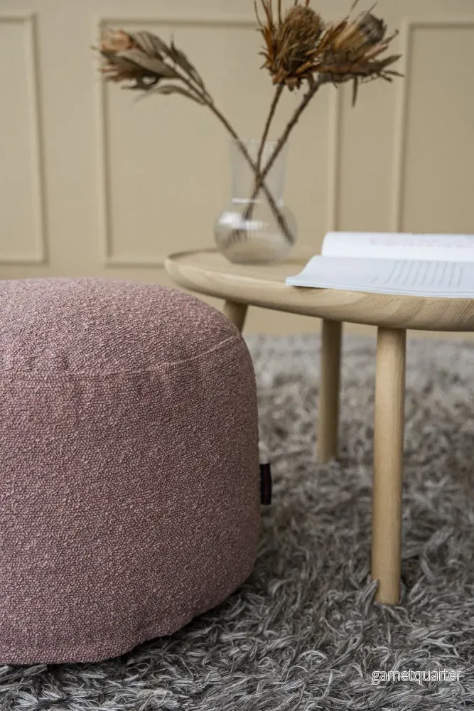 Sittpuff Fotpall Mini Madu Dusty Rose - Bild 3