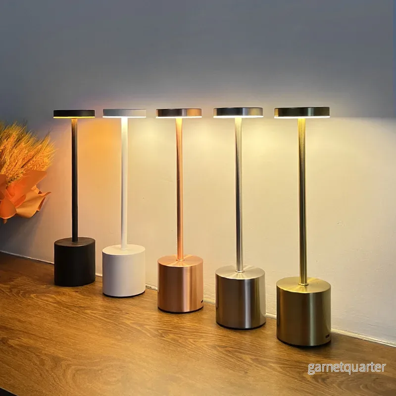 Trådlöst Laddbart Bordslampa