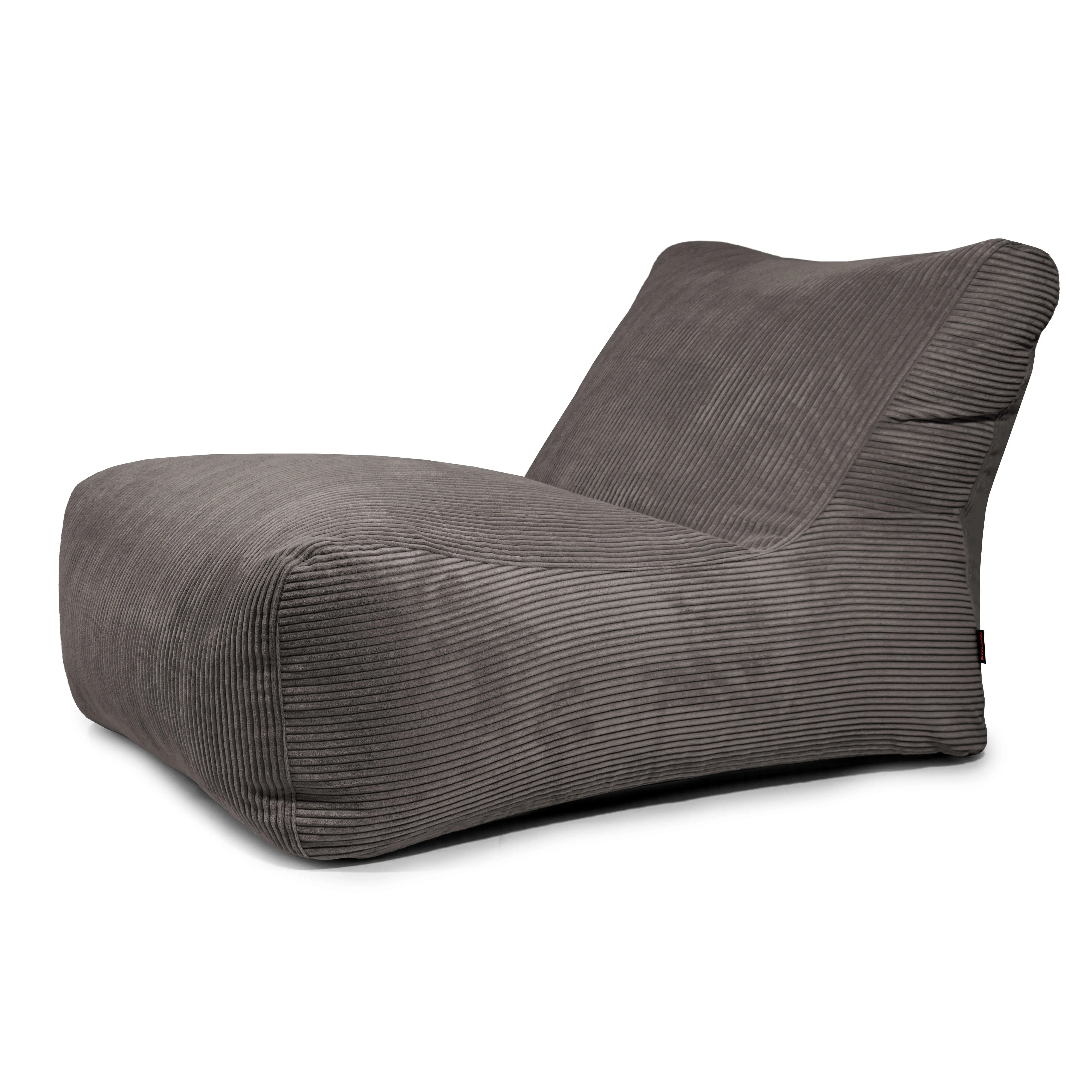 Sittsäck Lounge 100 Waves Dark Grey