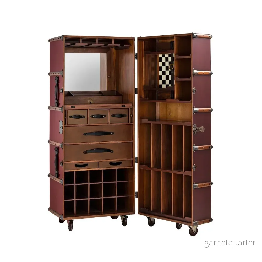 Stateroom Bar Burgundy