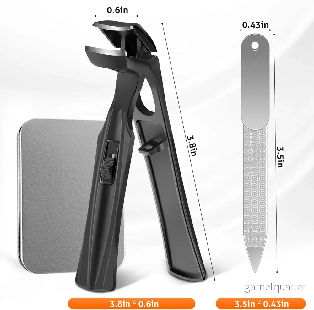BIONIC Nagelklippare – Extra långt skaft, stark & perfekt för tjocka tånaglar - Bild 2
