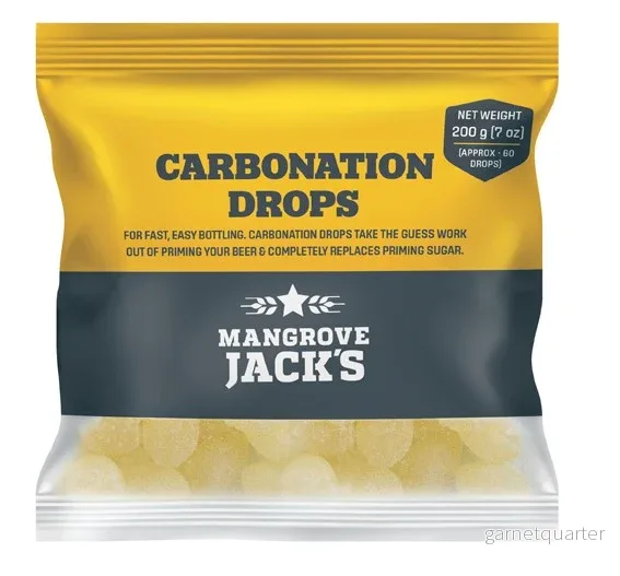 Mangrove Jack´s karbonerings-drops 200g (60 st) Mangrove Jack´s karbonerings-drops 200g (60 st)