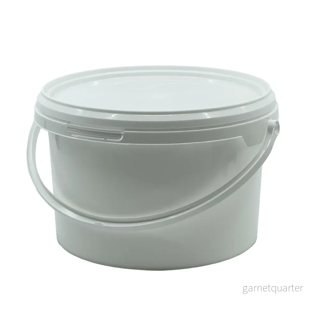 2,5L hink med handtag och lock