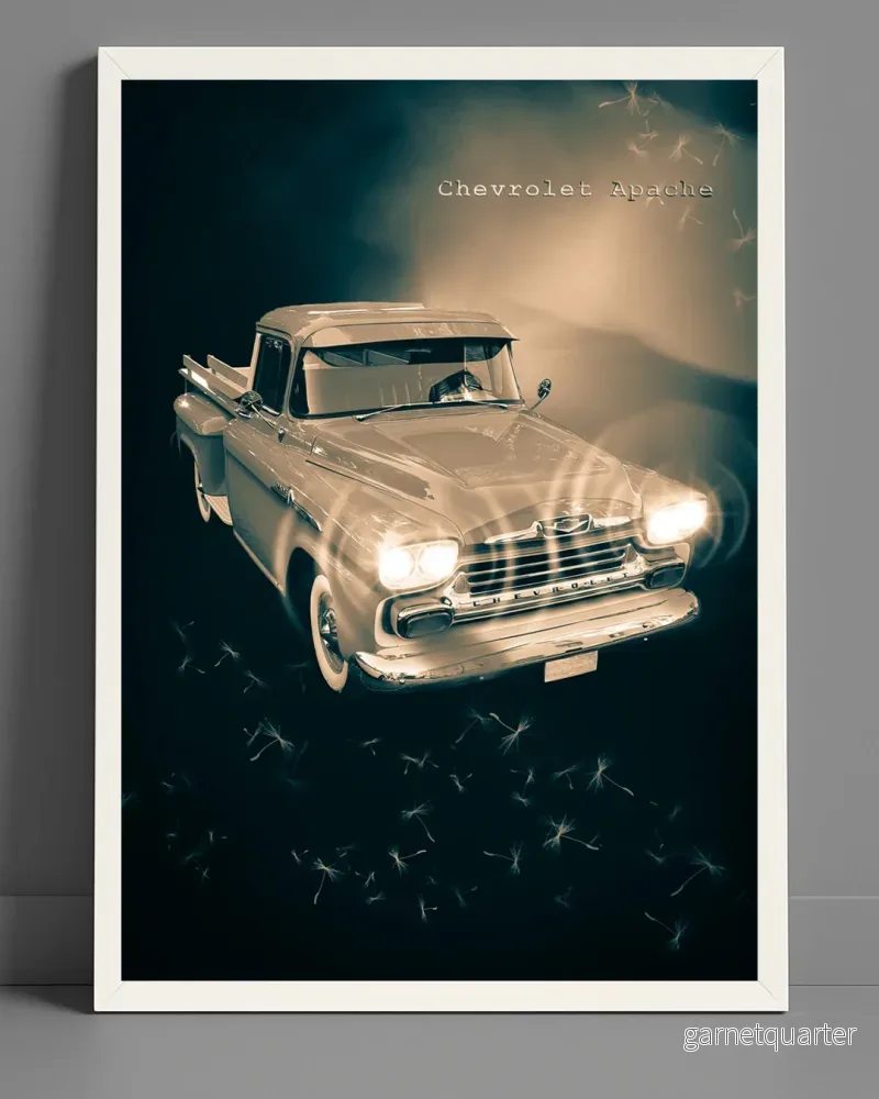 Chevrolet Apache - Retroposter - Bild 3