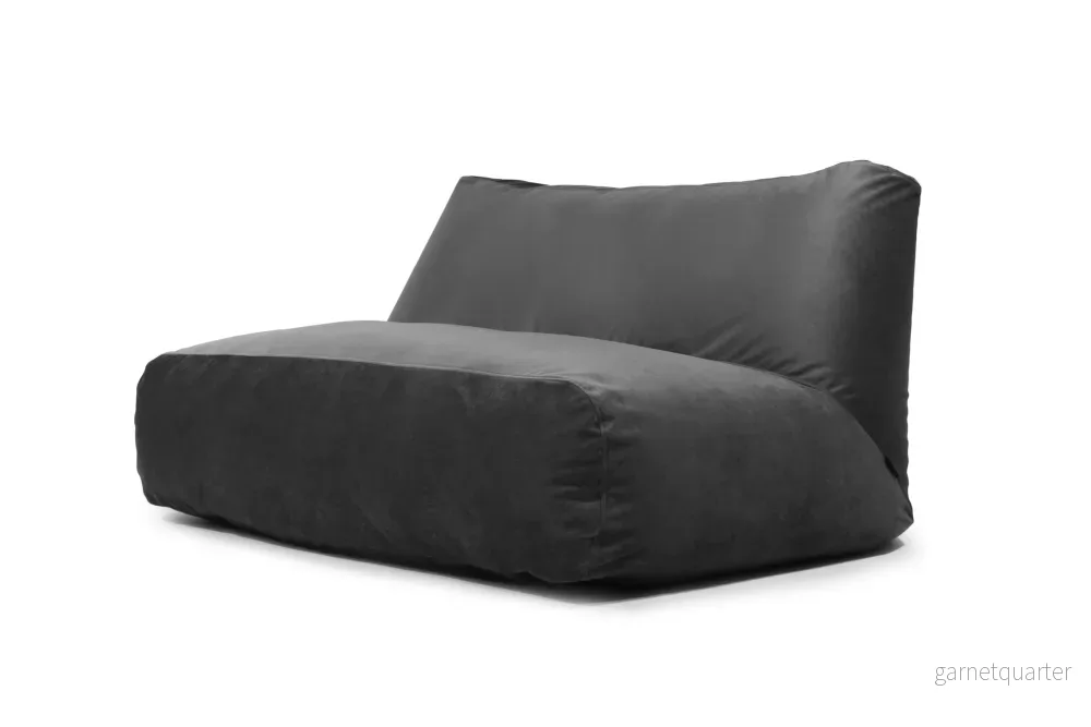 Sofa Tube 160 soffa sittsäck Barcelona Dark Grey