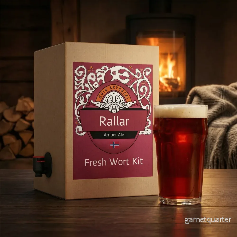 Ægir Rallar Amber Ale - 20L Fresh Wort Kit - Bild 2