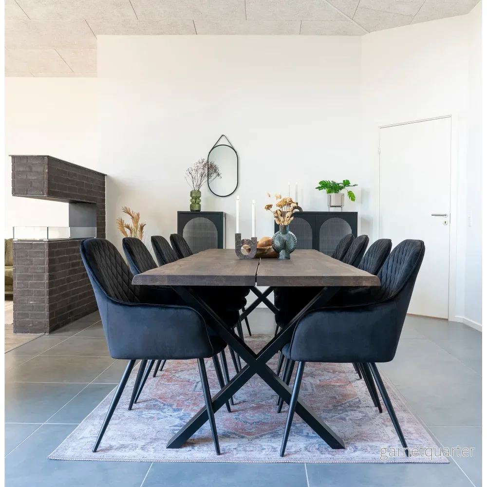 House Nordic Havana matta 200×300 cm – blå/orange - Bild 2