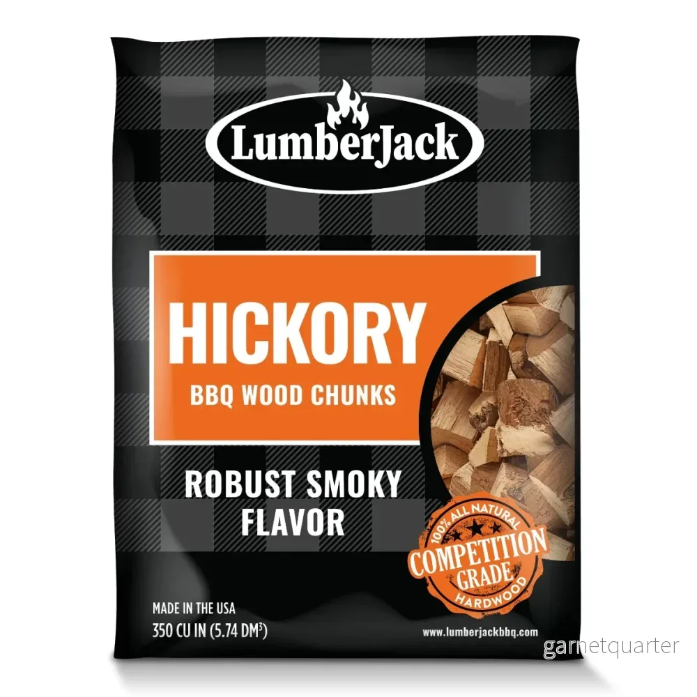 LumberJack Hickory BBQ Wood Chunks LumberJack Hickory BBQ Wood Chunks