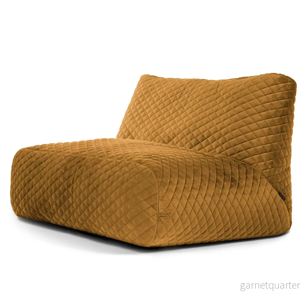 Sittsäck Soffa Tube Lure Luxe Mustard Sittsäck Soffa Tube Lure Luxe Mustard