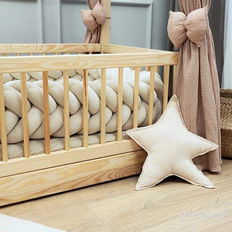 Sängkappa, 5-trådig flätad Beige - Bild 2