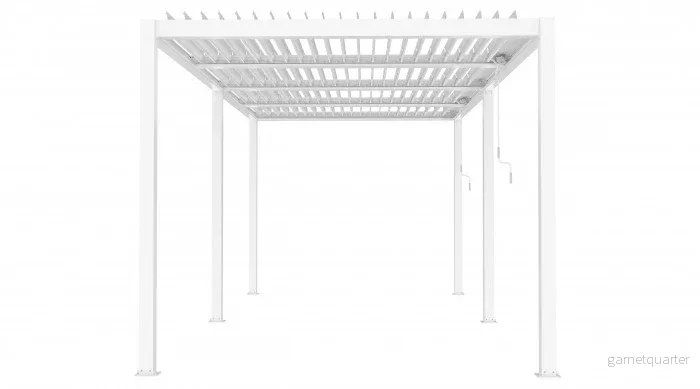Pergola 5,8x3m vit Pergola 5,8x3m vit