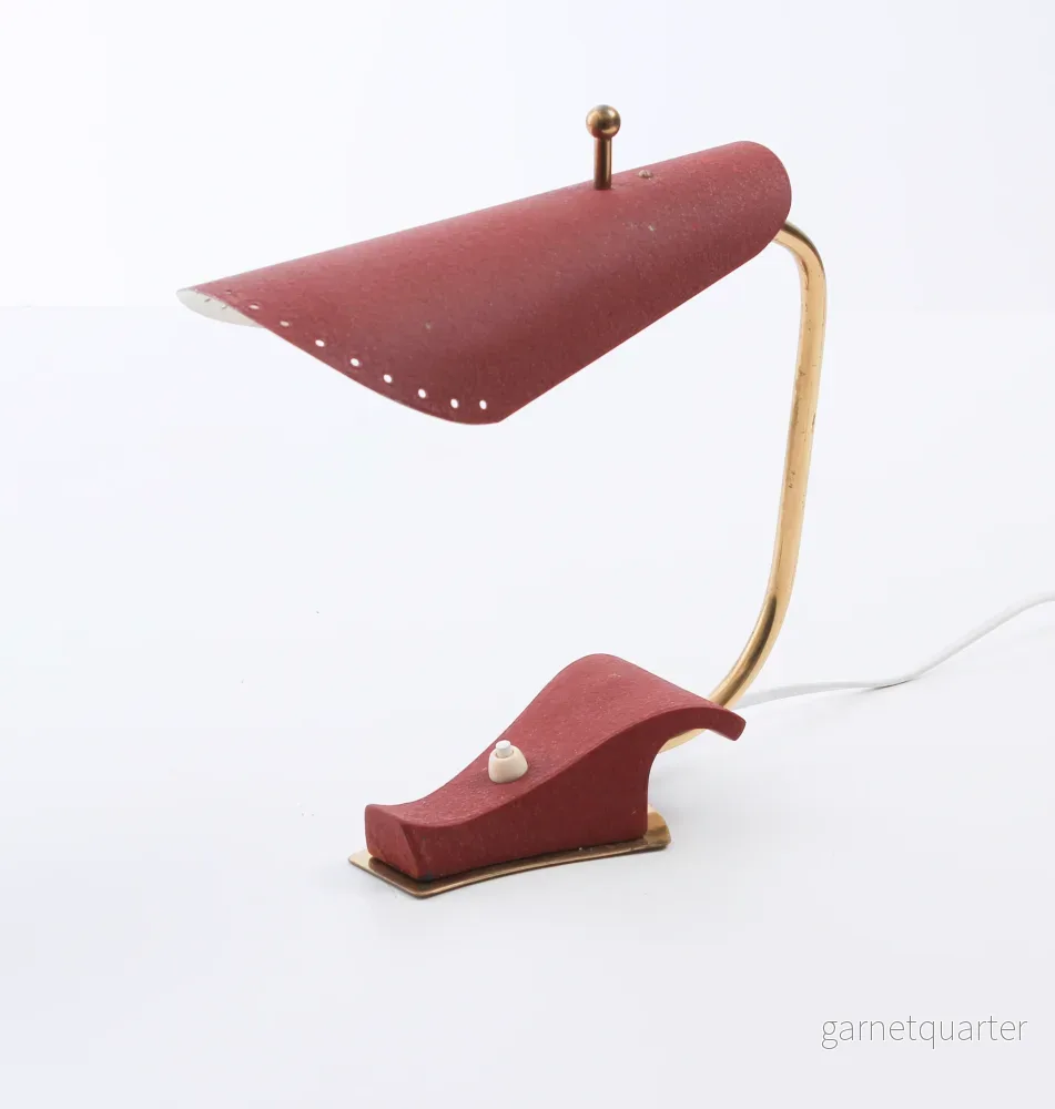 Bordslampa/vägglampa Eric Wärnå 1950/60-tal Nr B268