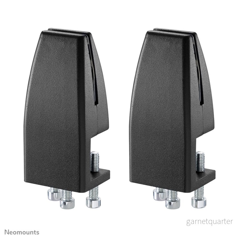 Neomounts skrivbordsklammer set 8-25 mm – Svart