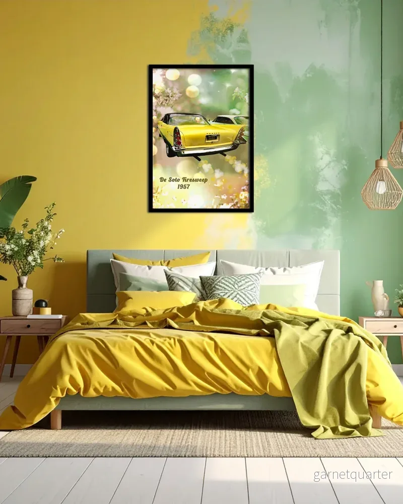 De Soto Firesweep 1957 - Retroposter - Bild 2