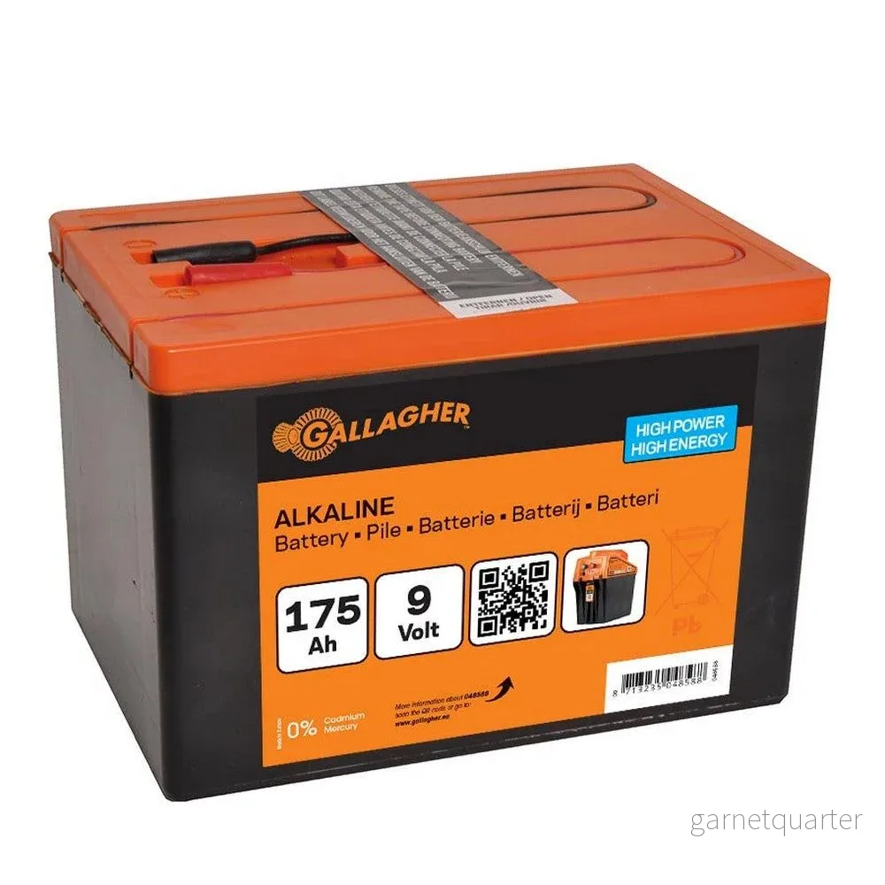 Gallagher Batteripaket Alkaline 9V - Bild 3